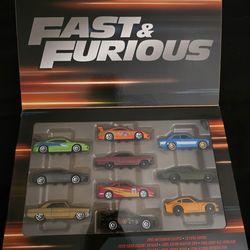 Hotwheels silver series fast and furious