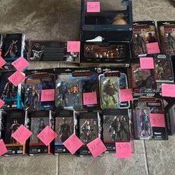 Star Wars Black Series Figure Lot 