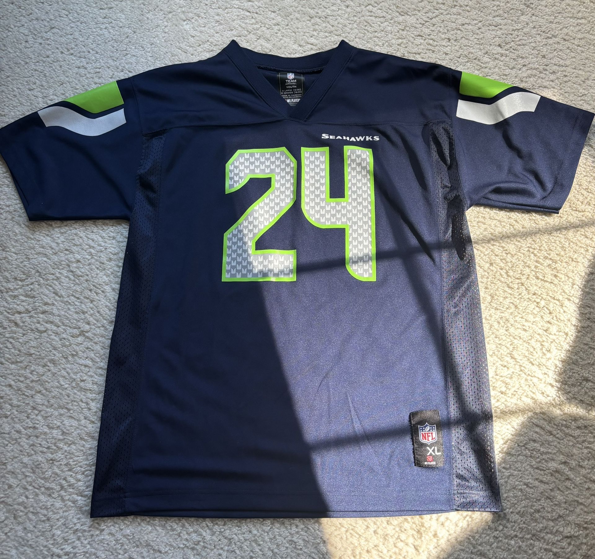 Seahawks Jersey – Marshawn Lynch #24