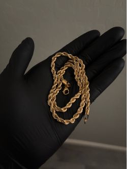 20 inch 18k Gold Plated Chain