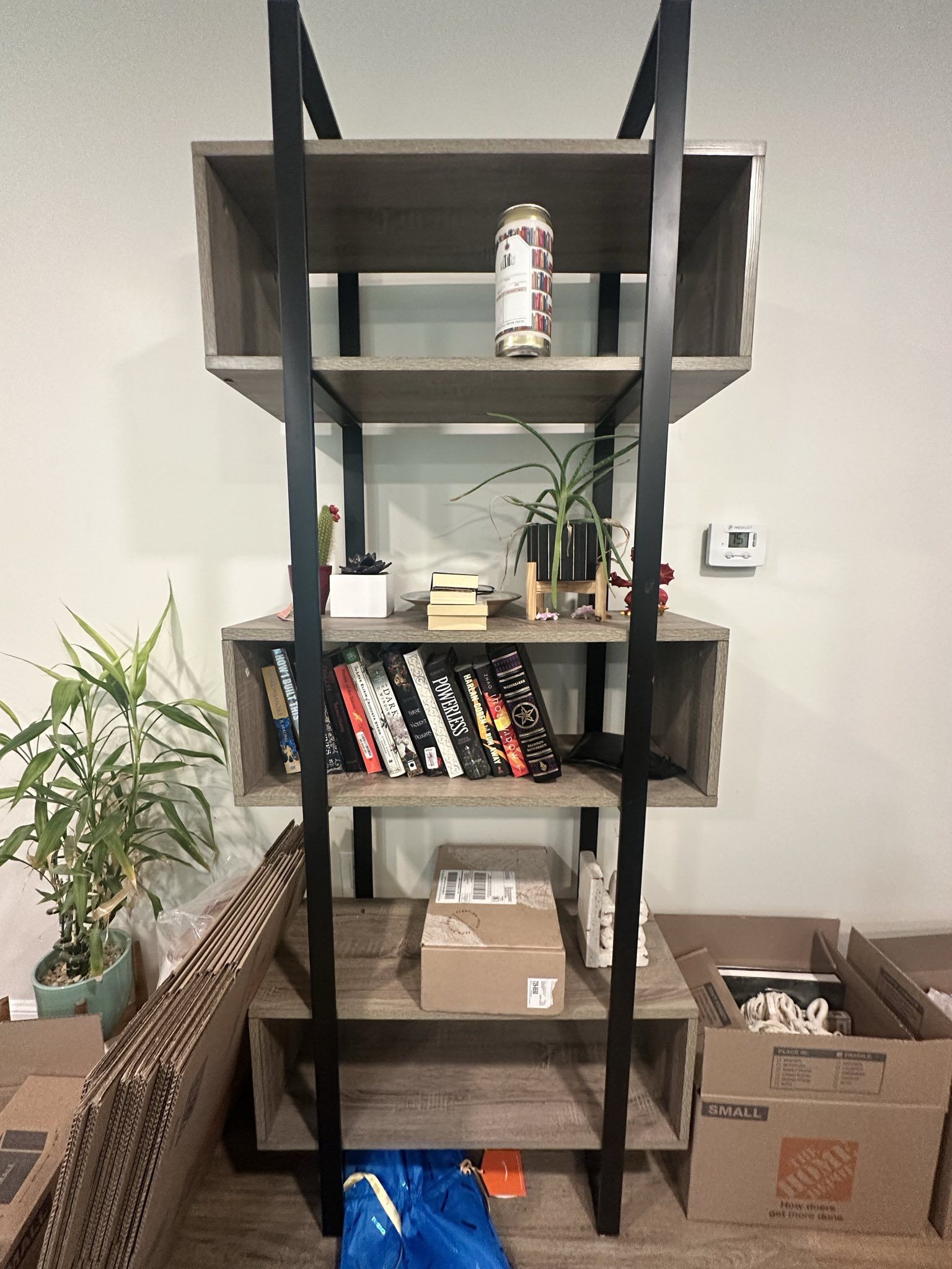 Industrial Style Bookshelf