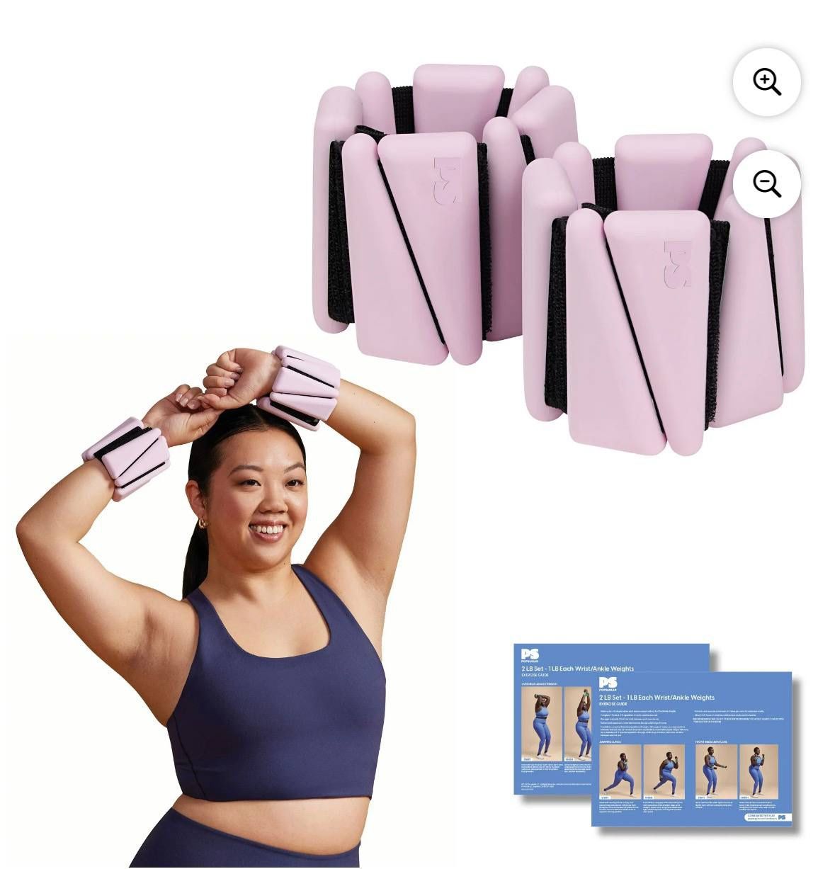 Popsugar Wrist Weight, 2 Count, 4 lb