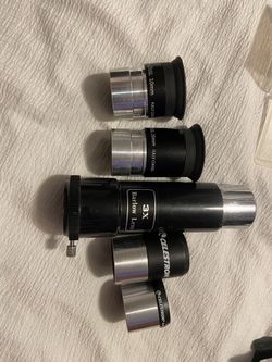 Celestron/Plossl Telescope Lens Bundle