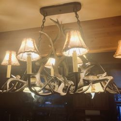 Deer Antler Chandelier 