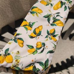 XS Lemons White Tahiti Bandeau Bikini Top VICTORIA'S SECRET