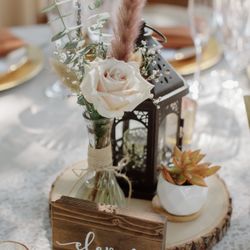 Decorative Lantern and Candle Holder