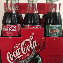 Coca-Cola Souvenir Super Bowl 35 6-pack Bottles Unopened