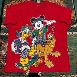 Disney Mickey Mouse Donald Duck Pluto t-shirt Disneyland