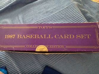 1987 Topps TIFFANY Baseball Complete Set