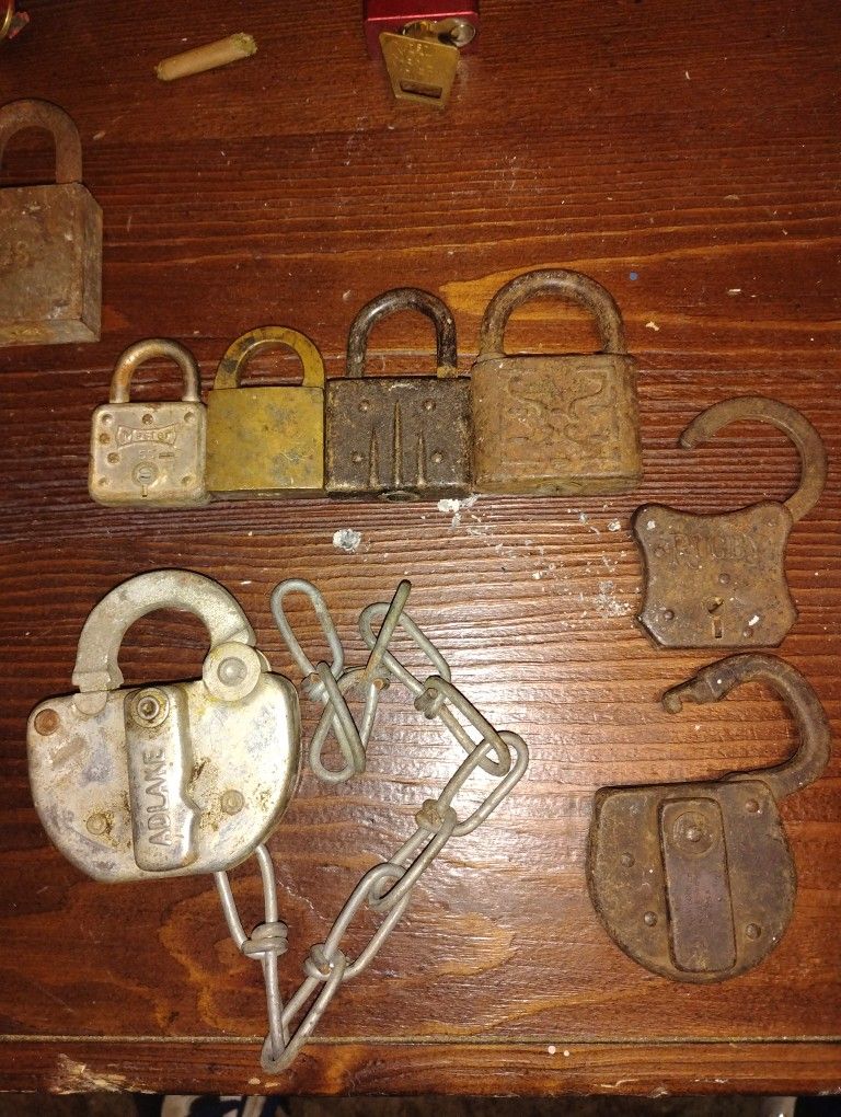 Vintage Locks Rare  Reese Slaymaker Masterlock  