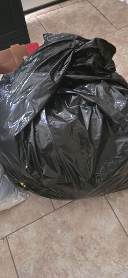 Bags of clothes