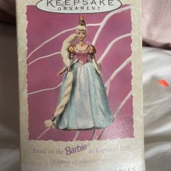 Repunzel Barbie Ornament