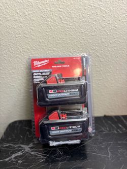 Milwaukee batteries