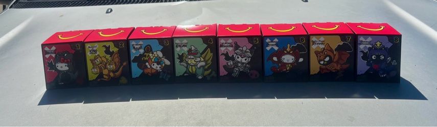 2026 McDonald’s Hello Kitty X Godzilla Happy Meal Figure Singles or Set
