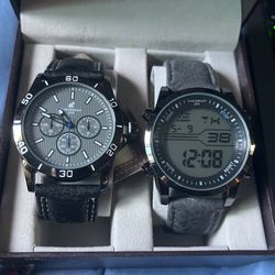 Carribean Joe Watches $40For Both