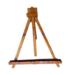 Wooden Tabletop Artist Easel - Solid Wood - 16.5" Tall