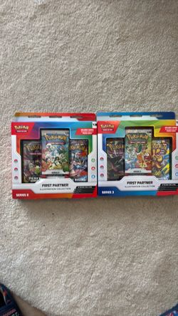 Pokemon First Partners series 2&3 SEALED
