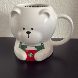 Starbucks 2025 Holiday Christmas Bearista Bear Mug Exclusive Limited Edition