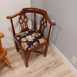 Antique Corner Chair.