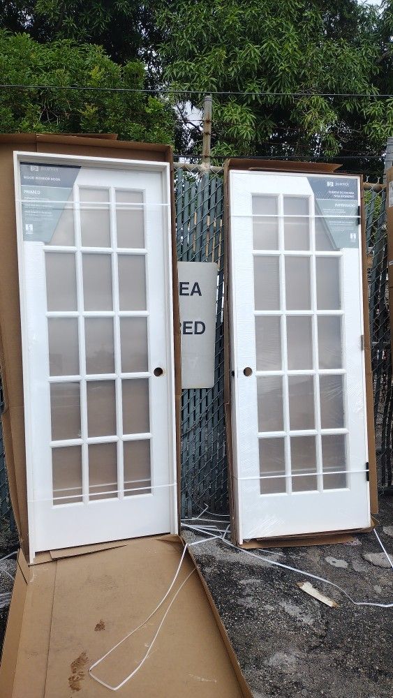 Brand-new In The Box Jeld Wen French Patio Doors 32x82