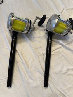 One Combo Penn International 50 VISW With Custom Rod