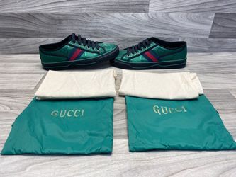 Gucci Tennis 1977 Off the Grid Low 'Green' Size 7.5/US:8.5 Authentic Unworn (A1D018551)