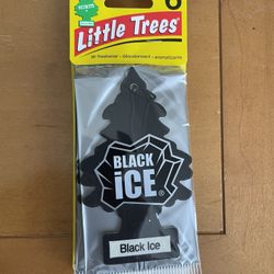 Little Trees Black Ice Car Scents