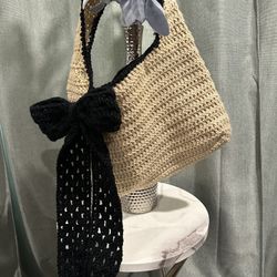 14x10 Hand Made Crochet Bag