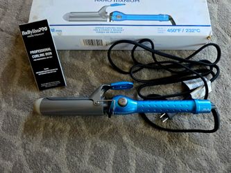 BaByliss PRO Nano Titanium 1-1/2" Curling Iron – Professional Styler - Like New