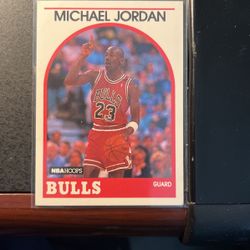 Michael Jordan 1989 Hoops Card #200