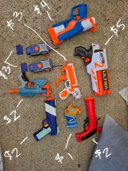 Nerf Blaster Lot – 8 Guns Including Ultra 2