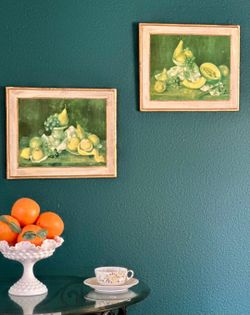 Vintage Florentine wood paintings
