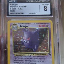 Gengar Holo 1999 Fossil Set 
