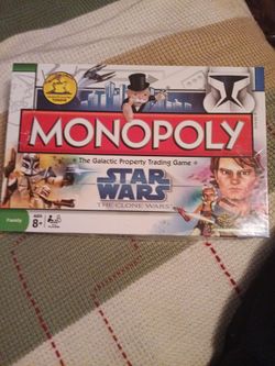 MONOPOLY Star wars Clone wars LIMITED EDITION