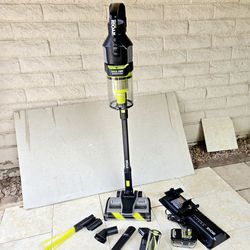 RYOBI HP 18V Brushless Advanced WHISPER Series Dual Roller Stick Vacuum Kit