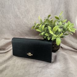 Coach Black Wallet