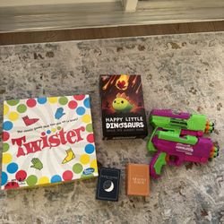 Board & Card Games & Nerf Guns