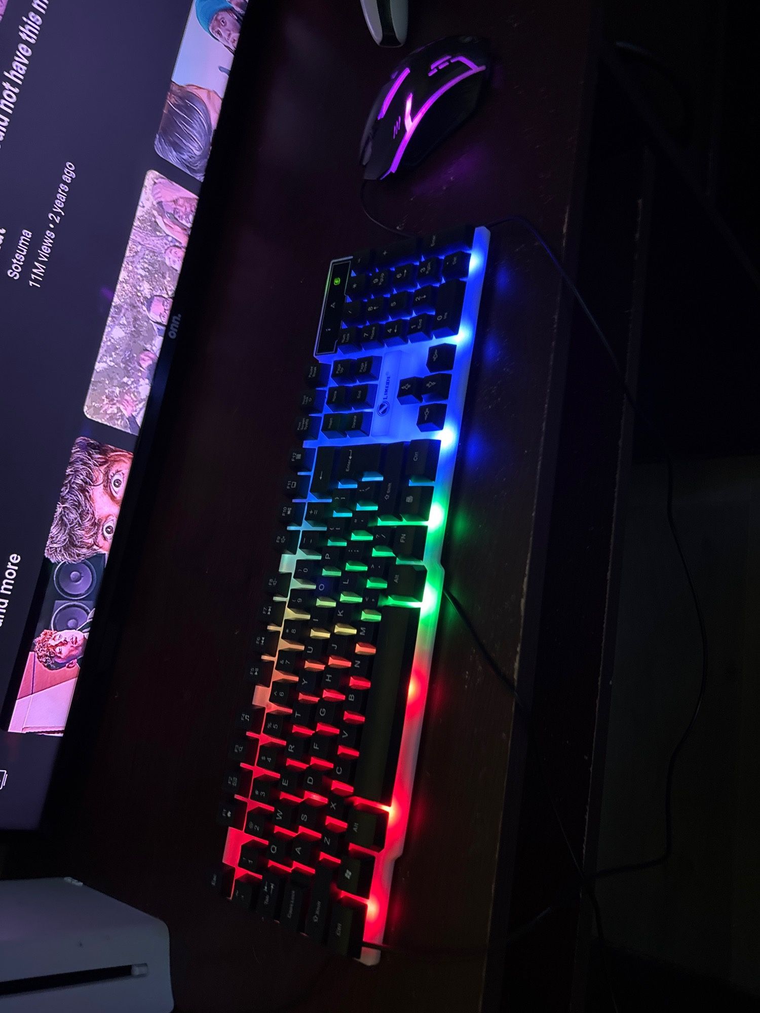 Keyboard And Mouse (Light Up)