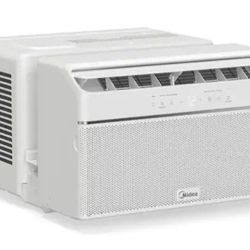 Midea 8K BTU 115V U-Shaped Window Air Conditioner Cools 350 Sq Ft.