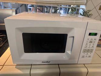 Countertop Microwave Oven with Sound On/Off, ECO Mode and Easy One-Touch Buttons