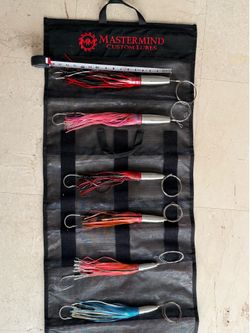 Rare Mastermind Custom Wahoo Lures – Brand New – Collector & Tournament Grade
