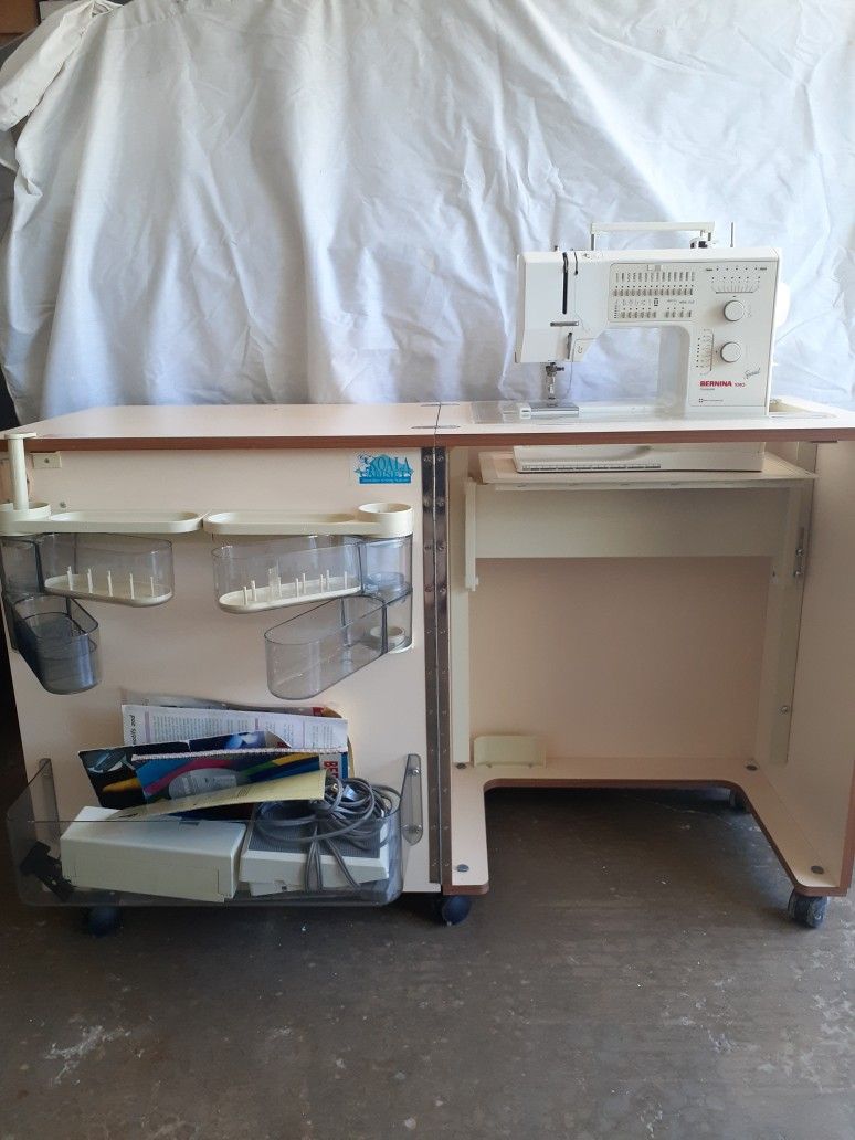 Bernina 1080 and Koala Sewing Station