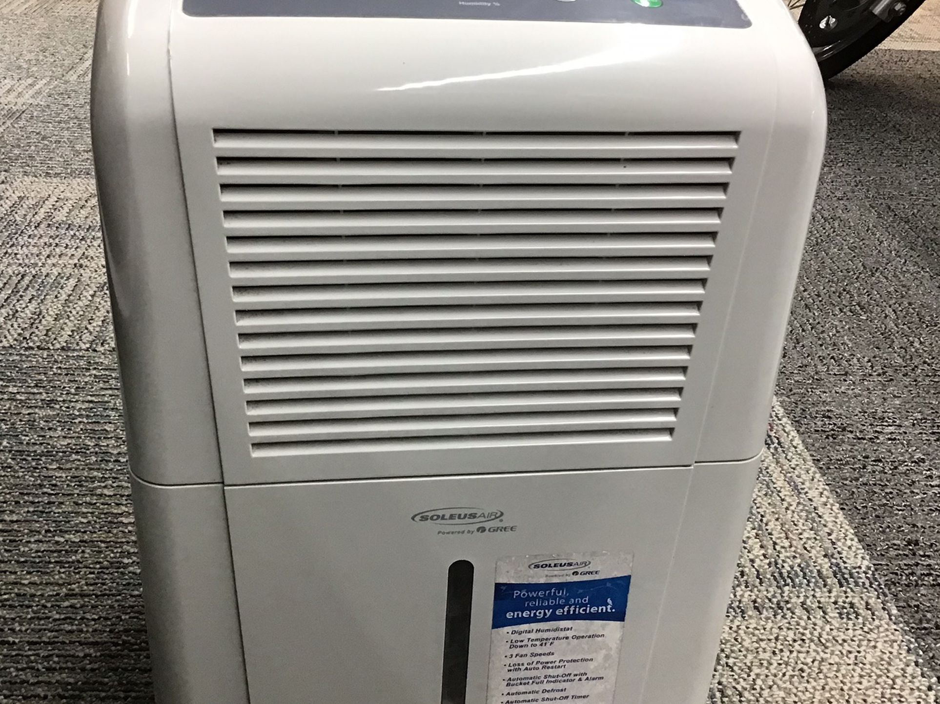 Soleus Powered by Gree DRP 30-PT Dehumidifier 