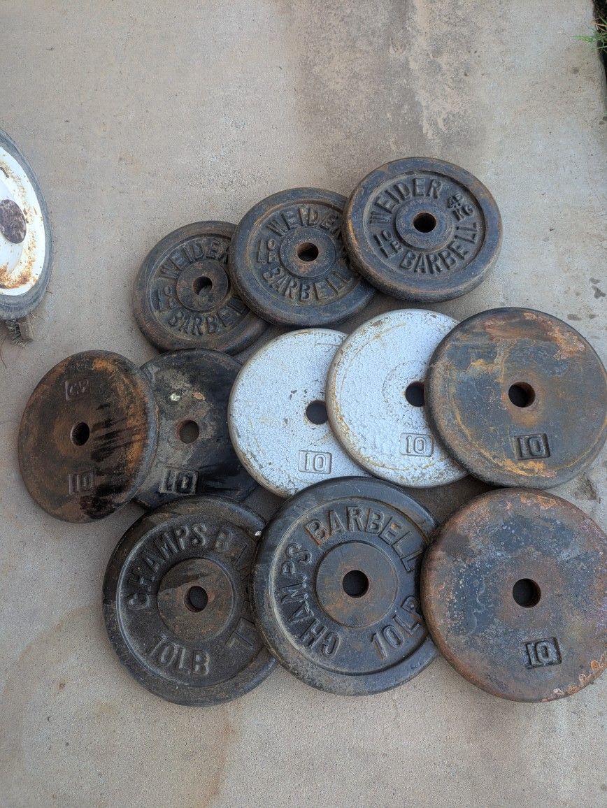 110 Pounds Of 1 Inch Weights