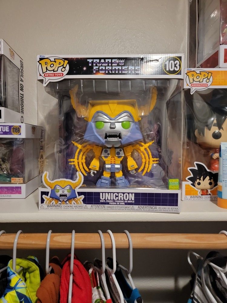 Unicron Jumbo Funko Pop
