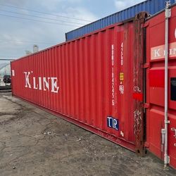 40ft Used Wind & Water Tight Shipping Containers For Sale 