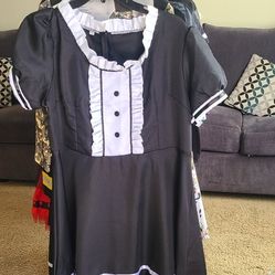 Doll Costume Size XL 2pc