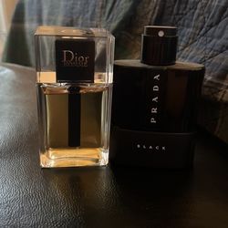 Dior Home 3.4 Oz Cologne And Prada Black Men’s Cologne 3.4 Oz