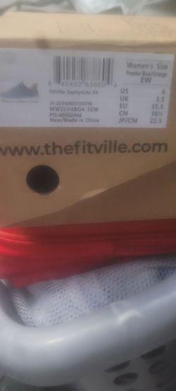 FitVille ZephyrLite V4 Women's Sneakers Size 6