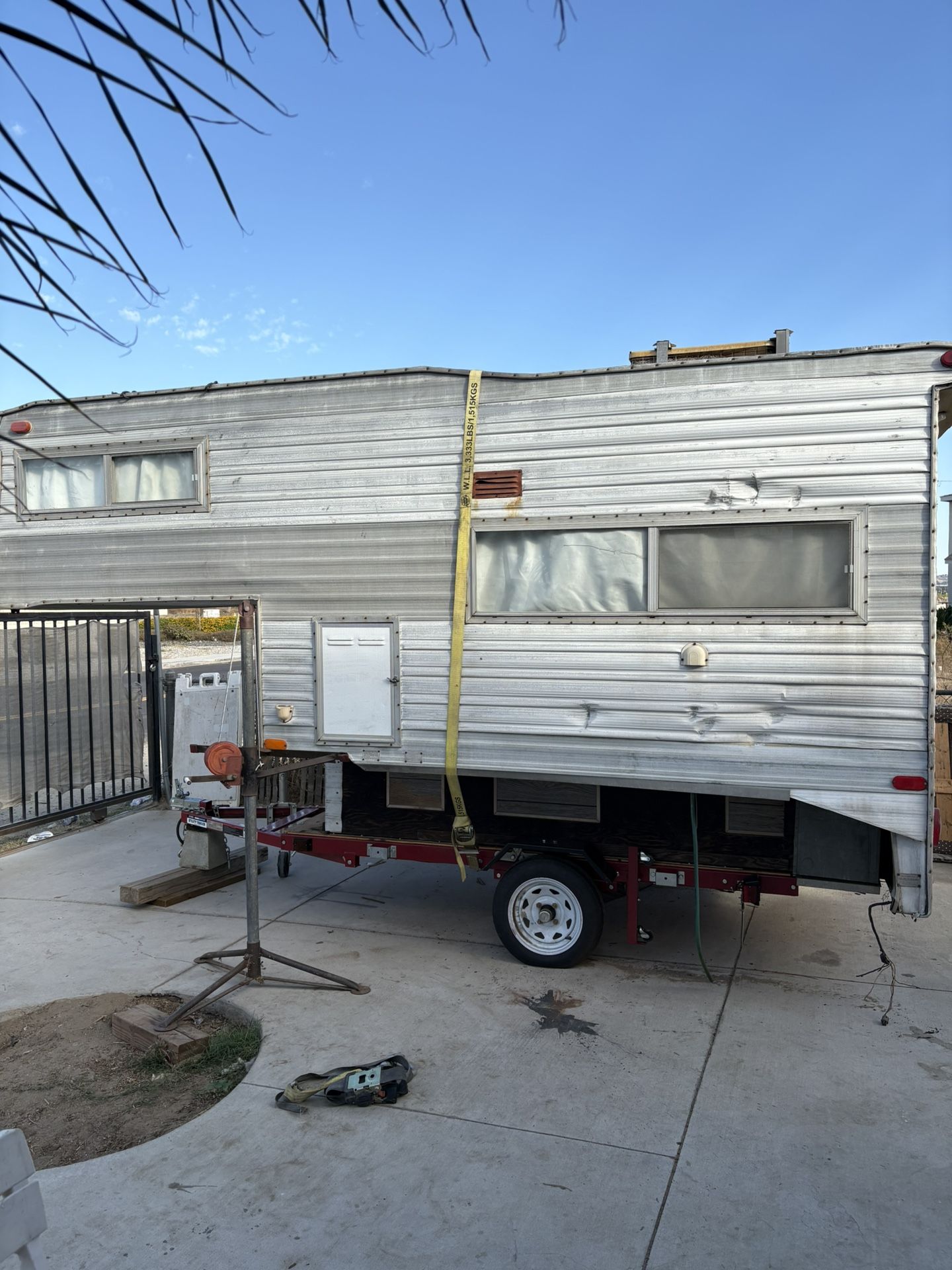Truck Bed Camper Trailer Best Offer Takes It Need Gone Asap